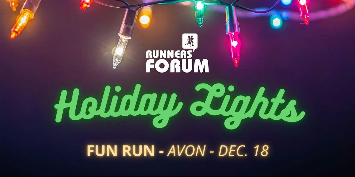 Holiday Lights  Fun Run\/Walk - Avon