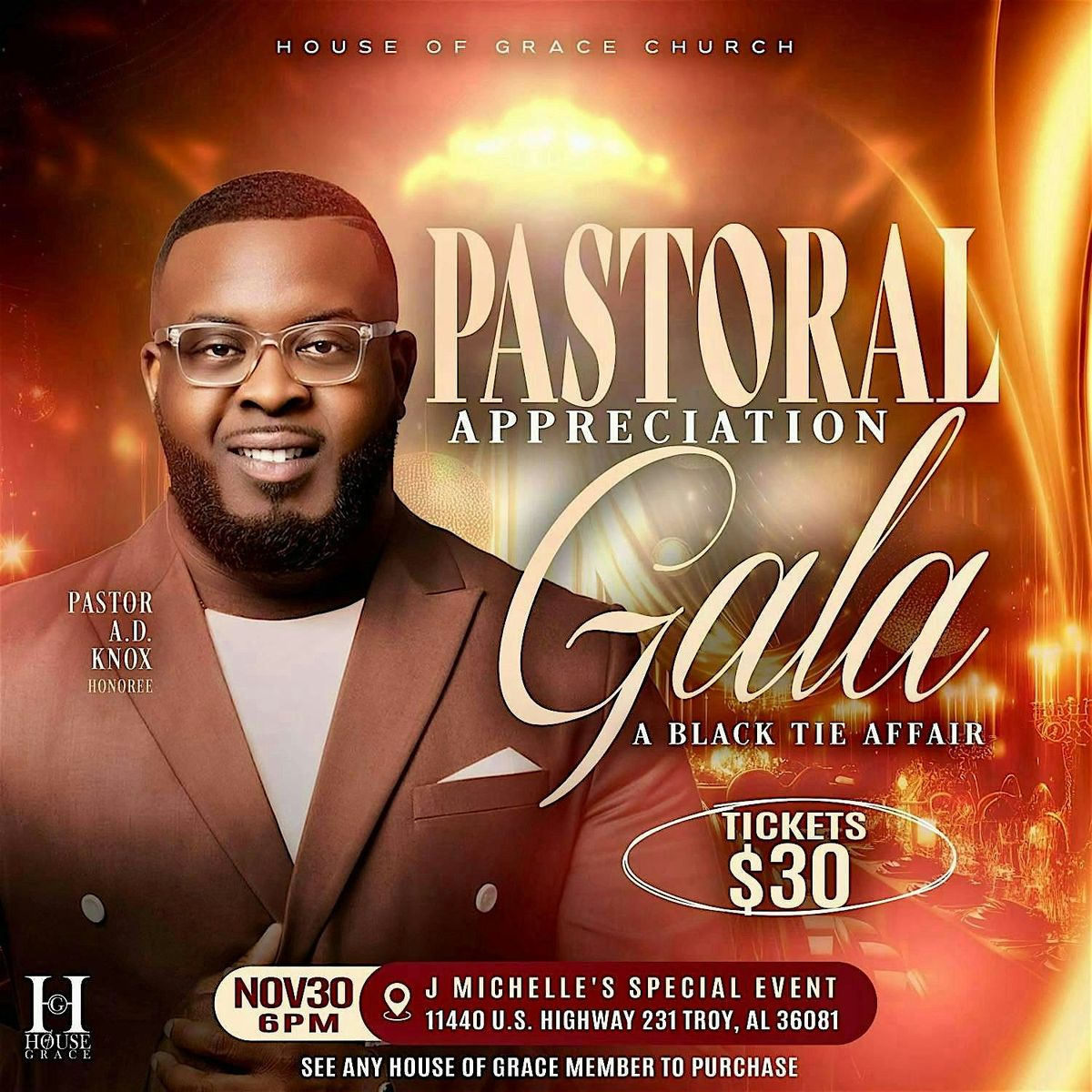 Pastoral Gala Appreciation