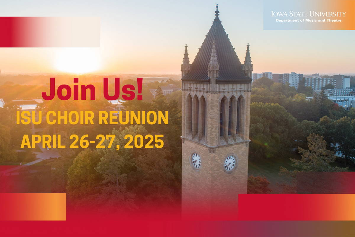 Iowa State Choir Reunion at Stephens Auditorium