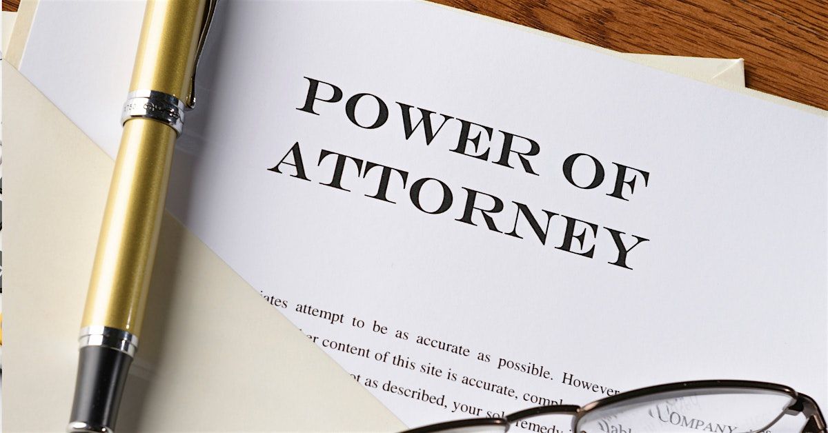 Power of Attorney Workshop