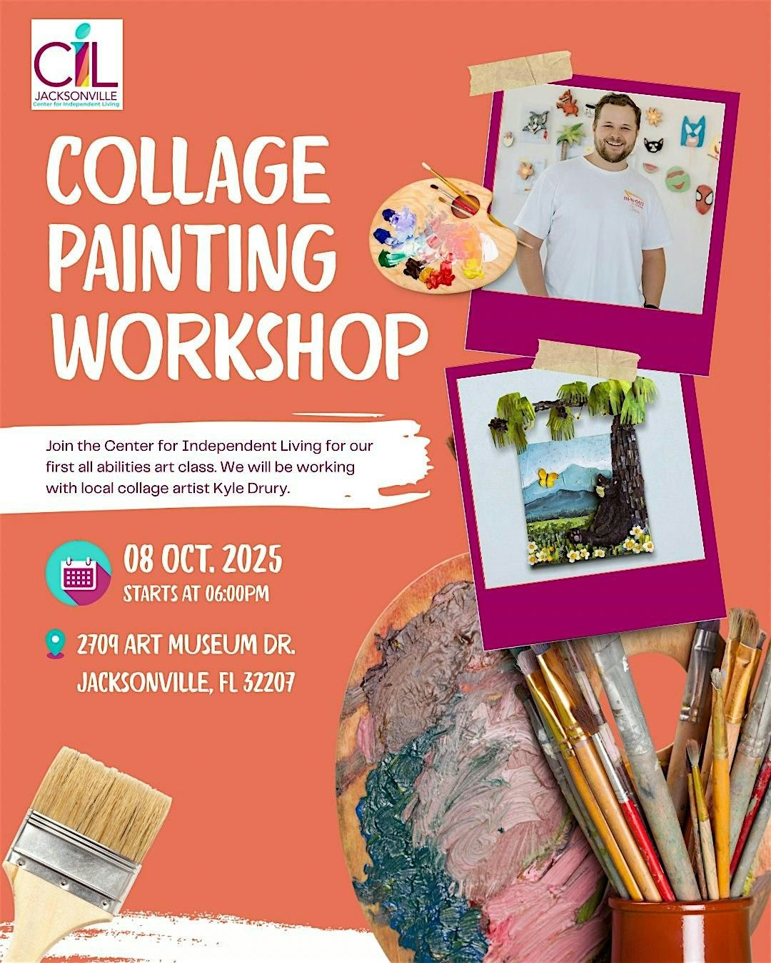 All Abilities Collage Art Class