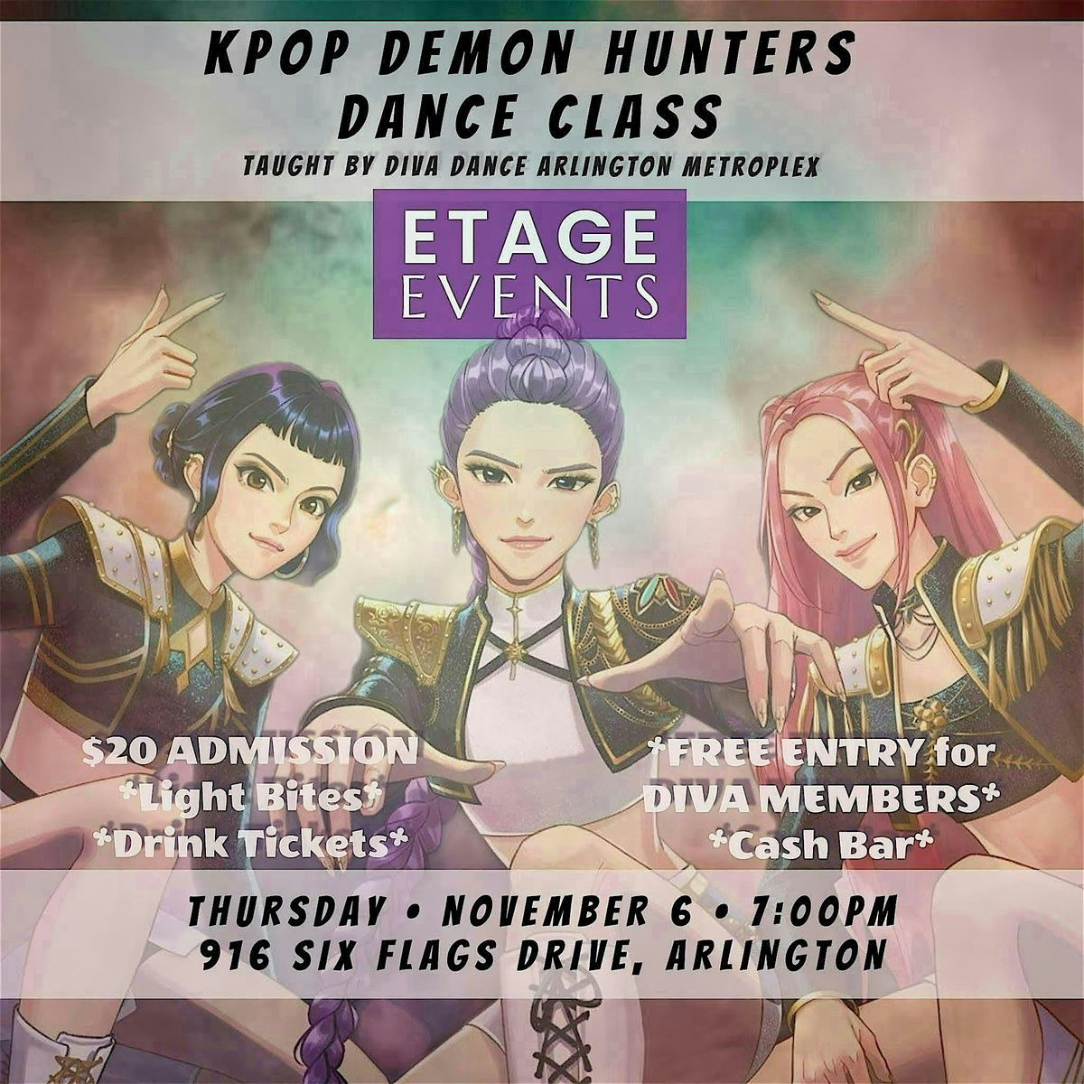 KPop Demon Hunters Dance Class