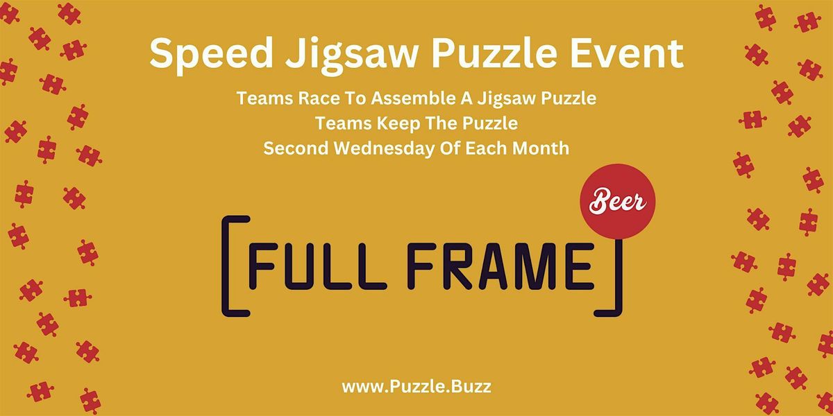 Speed Puzzling at Full Frame Beer in Denver, CO