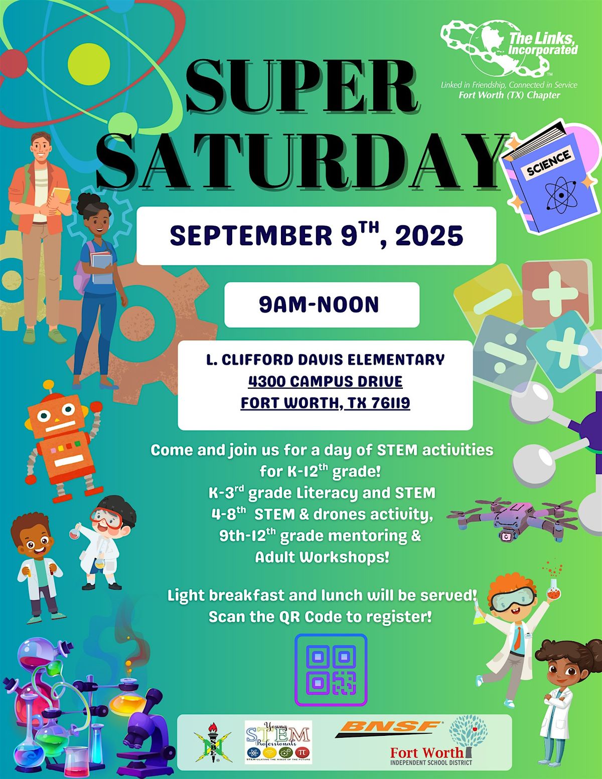 Fort Worth Links Super Saturday, Sept. 6