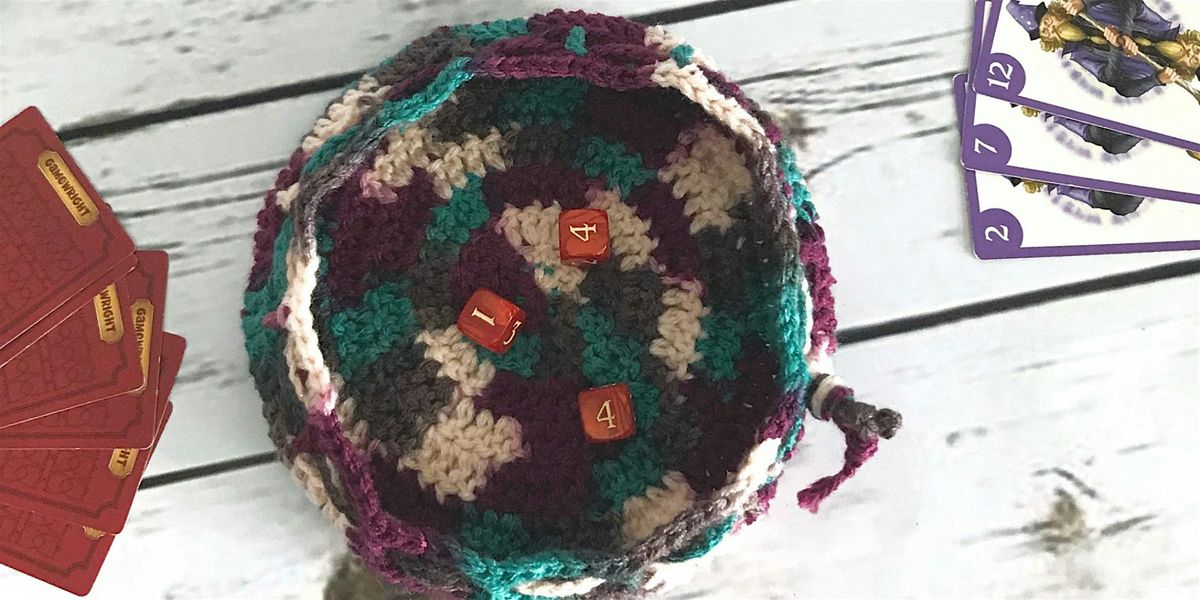 Learn Crochet and Make a Dice Bag