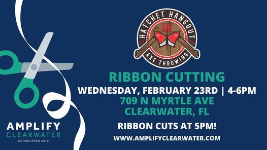 Hatchet Hangout Ribbon Cutting!