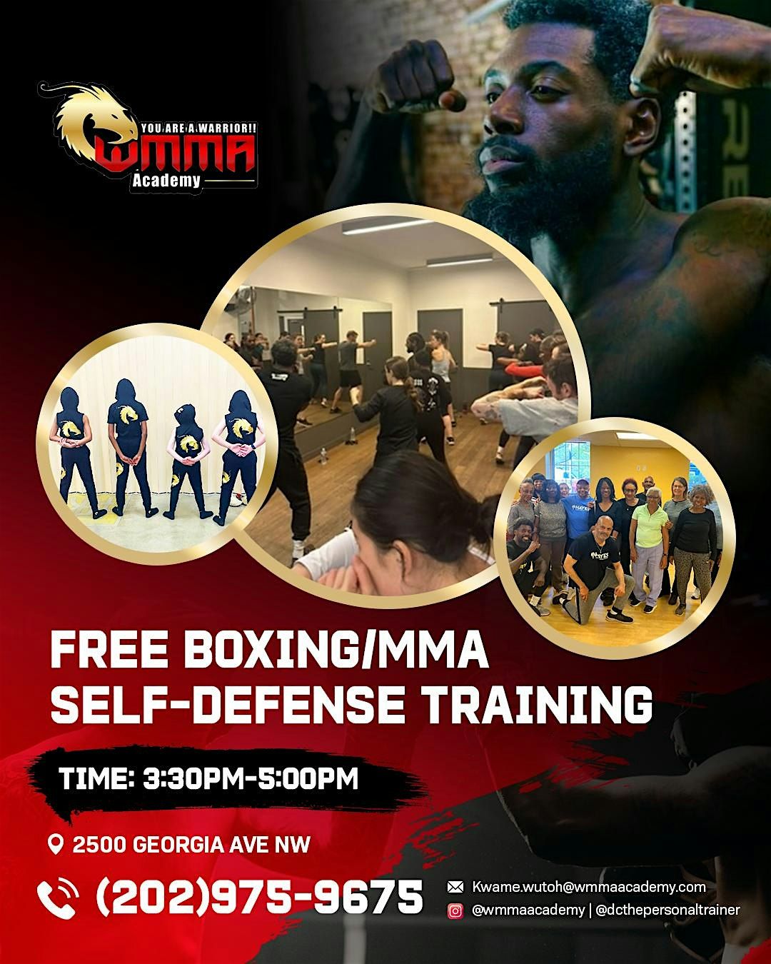FREE BOXING\/KickBoxing\/Self Defense Training