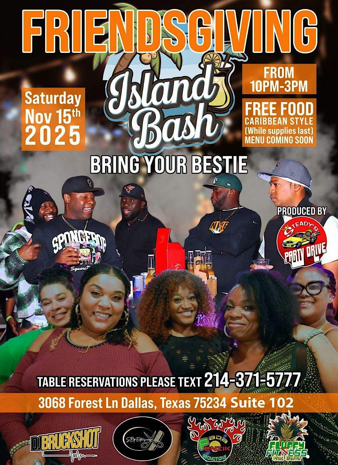 Island Bash - FRIENDSGIVING