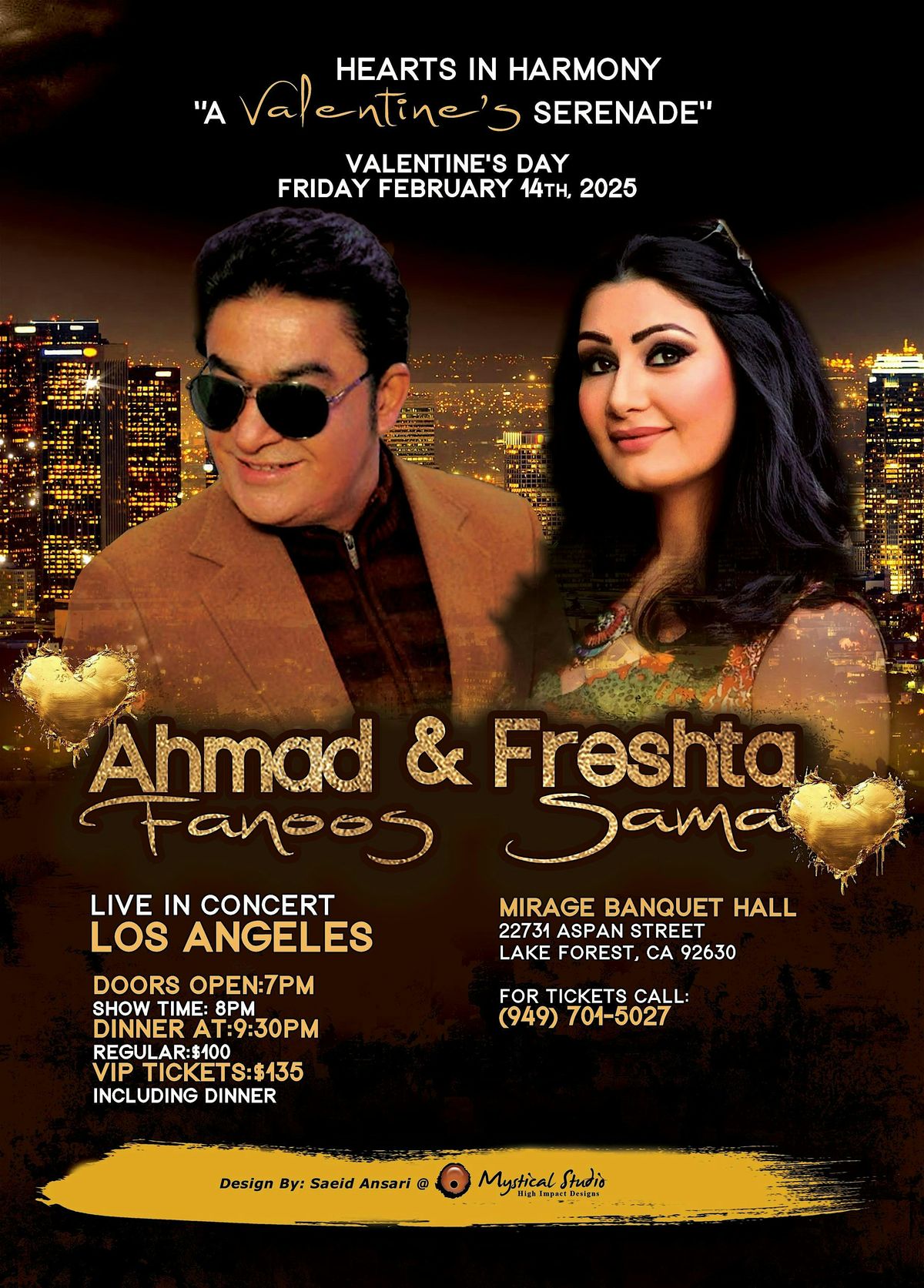 Ahmad Fanoos and Freshta Sama