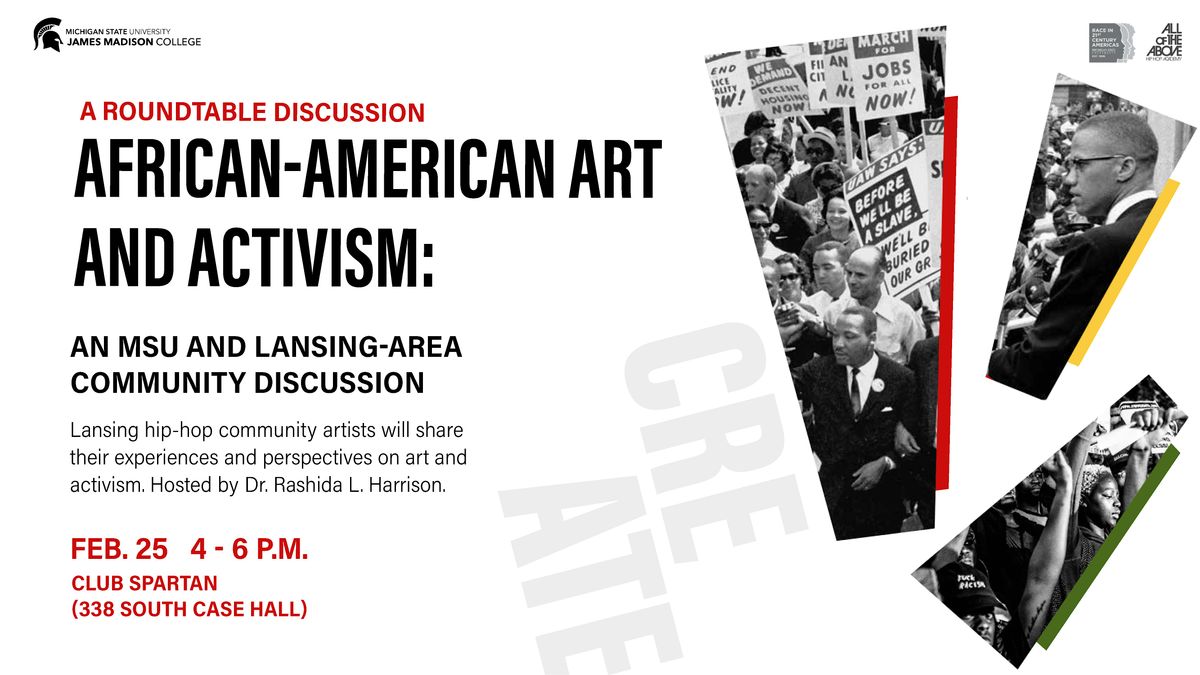 African-American Art and Activism: A Roundtable Discussion