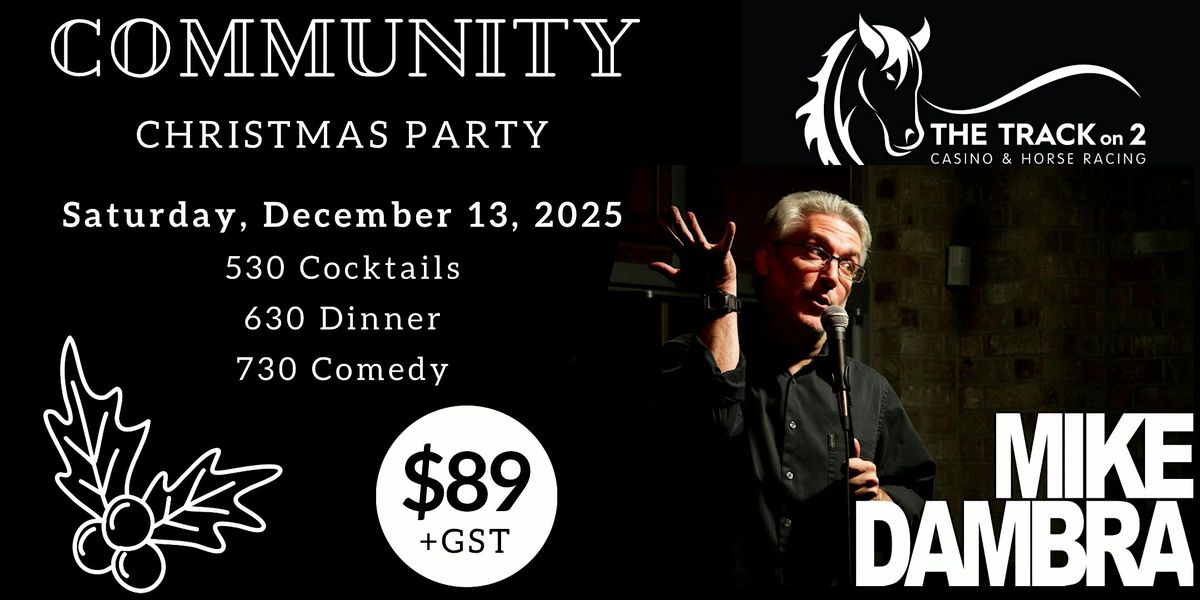 Community Christmas Party with Comedian Mike Dambra