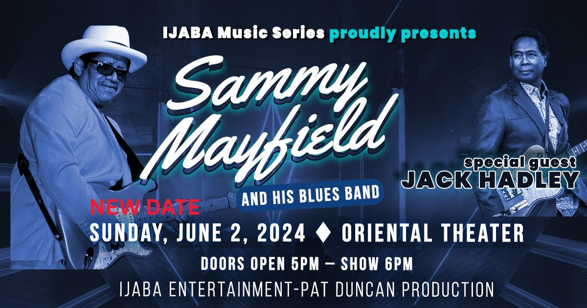IJABA Music Series presents Sam Mayfield and his blues band