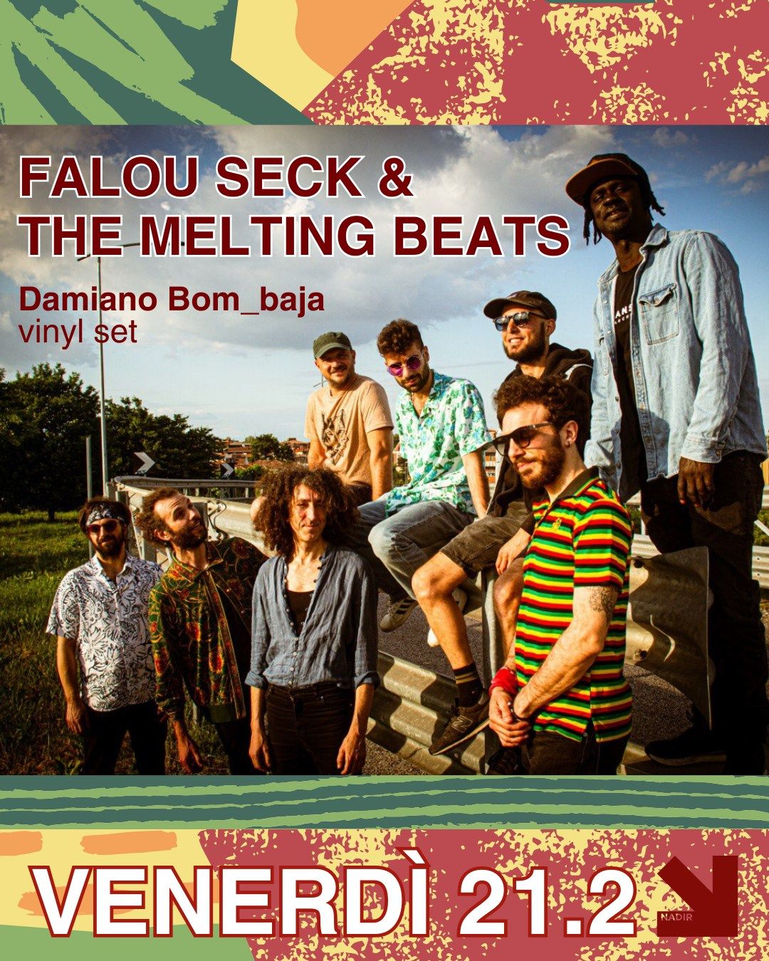 Falou Seck & The Melting Beats (live set) \/\/ Damiano Bom_Baja vinyl set 