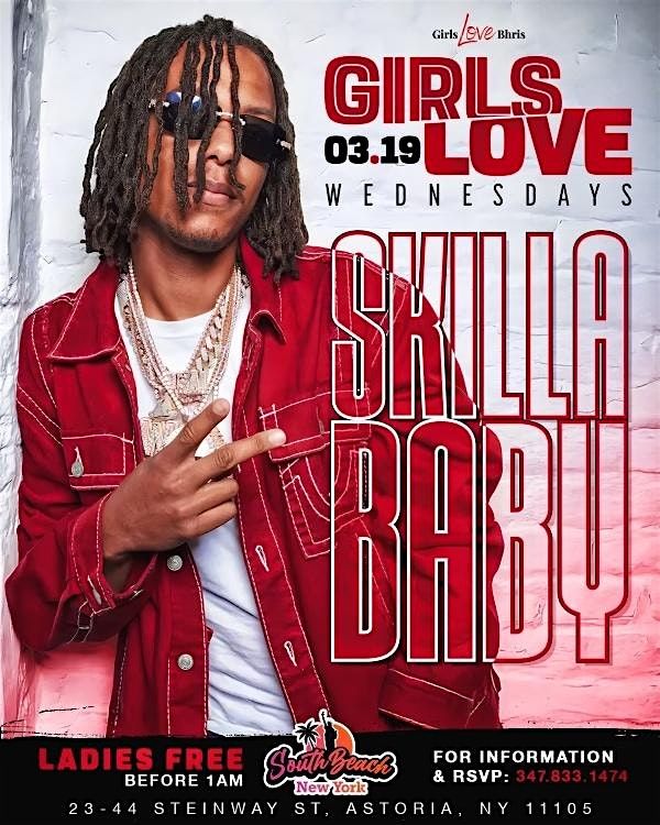 Wednesday April 2nd 2025 : Girls Love Wednesdays at Southbeach Astoria