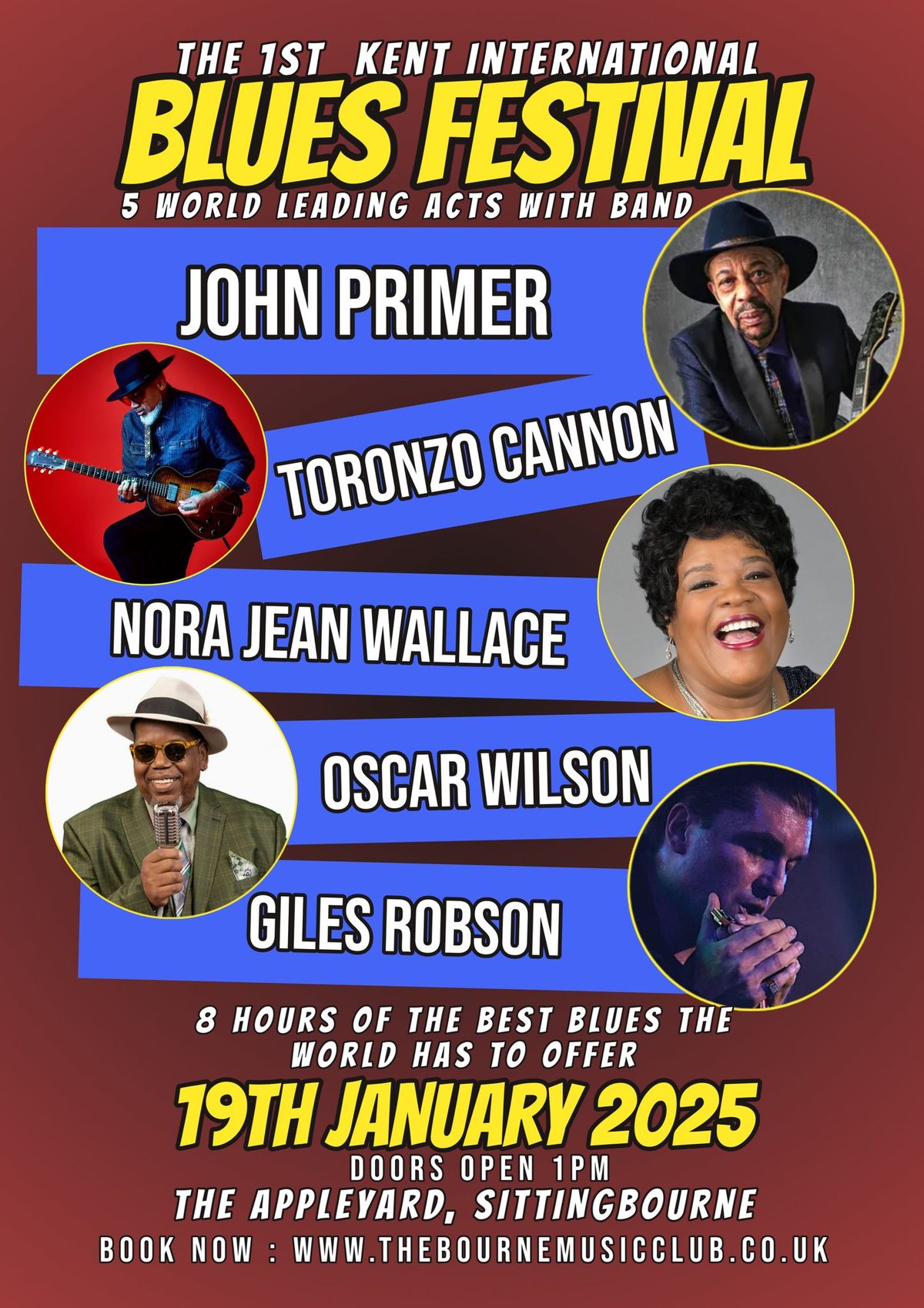 THE FIRST INTERNATIONAL KENT BLUES FESTIVAL 