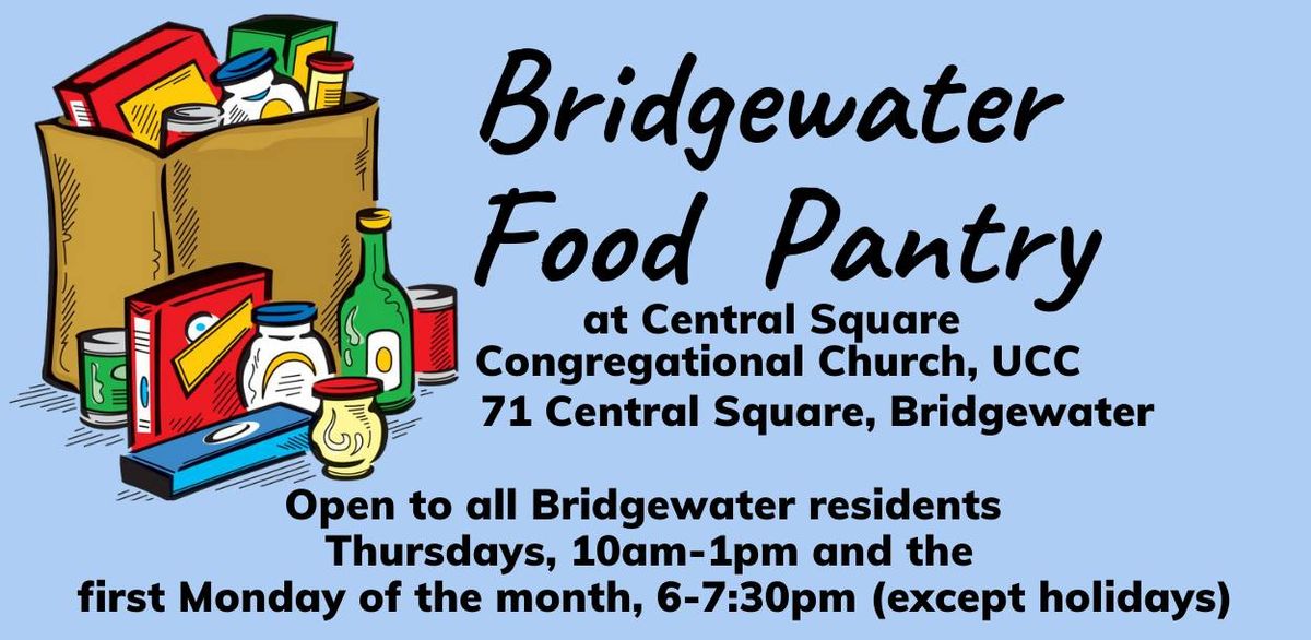 Bridgewater Food Pantry at CSCC