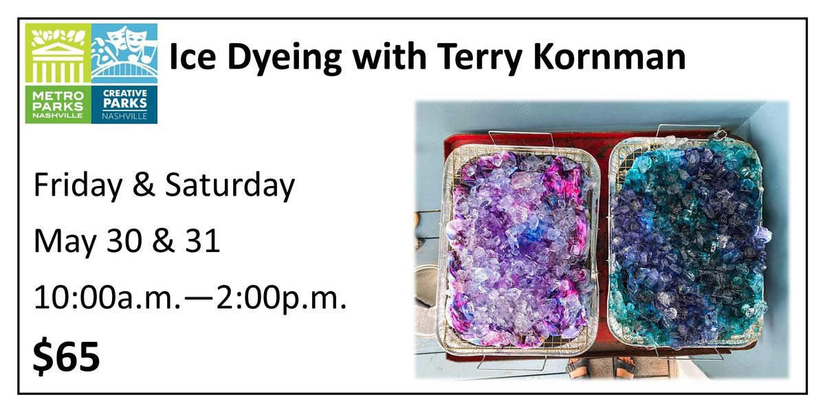 Ice Dyeing with Terry Kornman