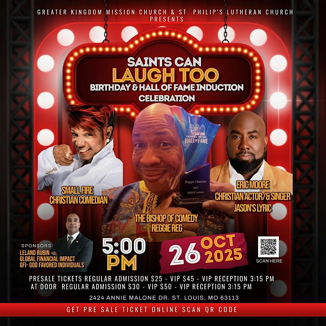Saints Can Laugh Too Comedy Tour