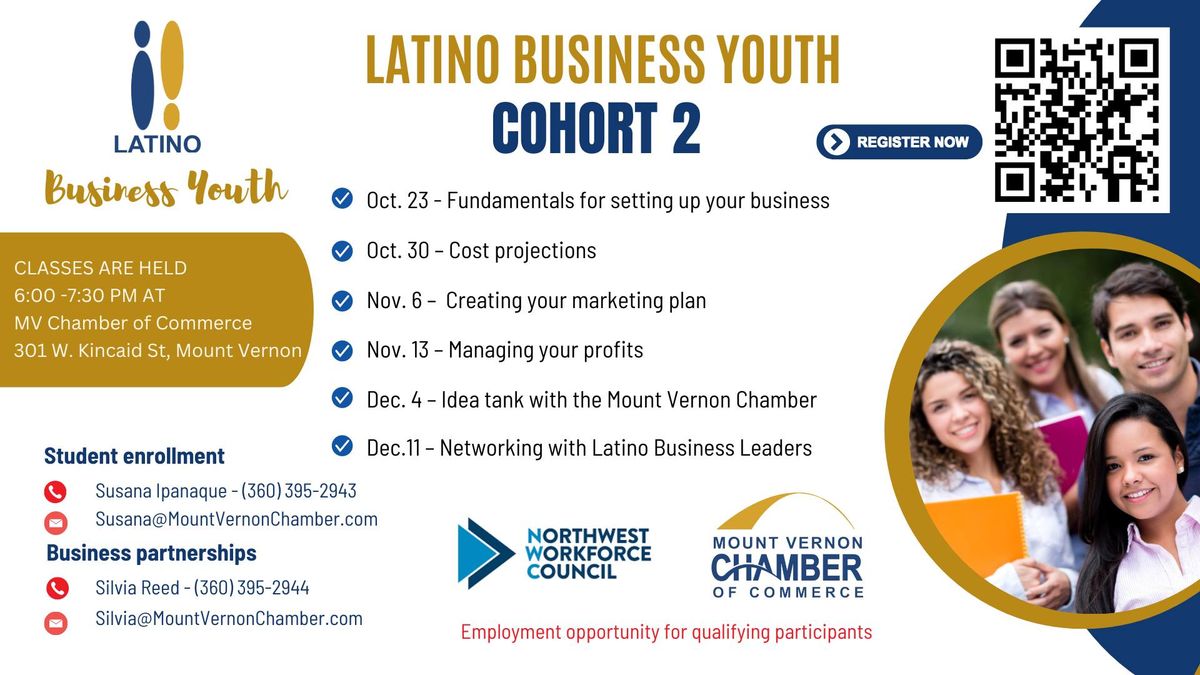 Latino Business Youth - Fundamentals for Starting your Business COHORT 2