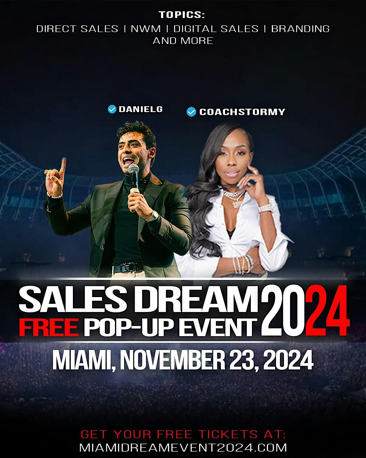 Sales Dream Event Miami Free Pop Up