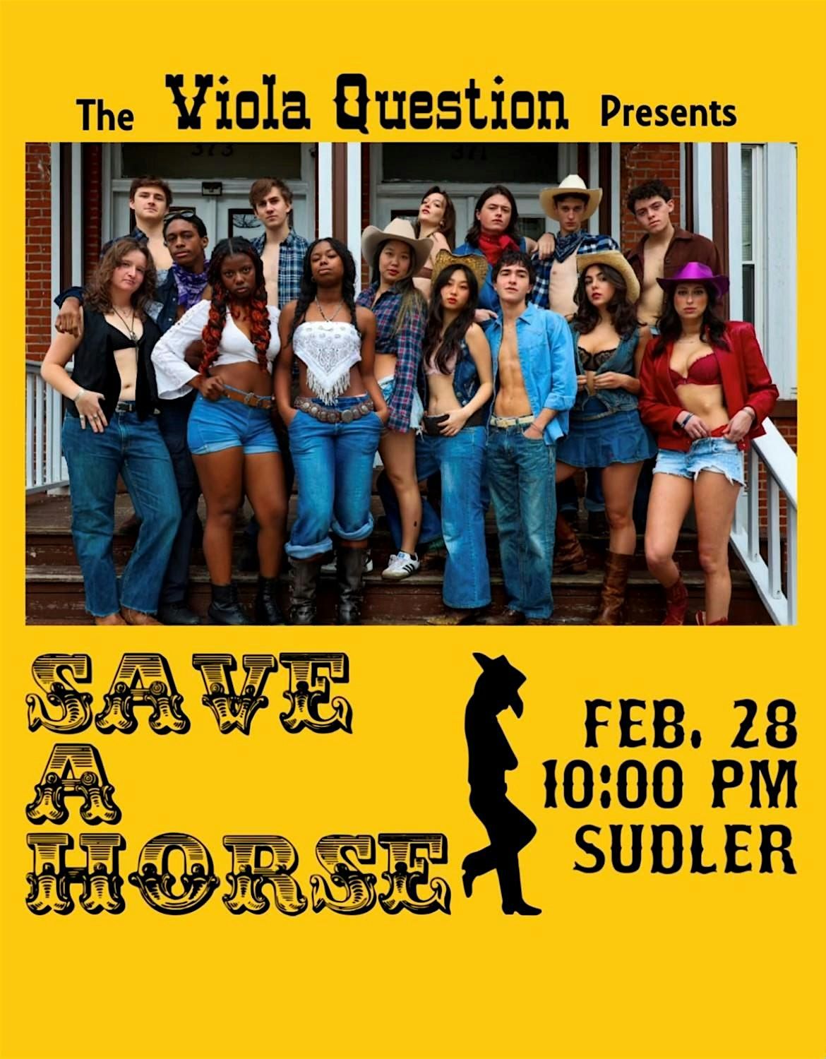 The Viola Question Presents: Save a Horse (A Valentine's Day Show)