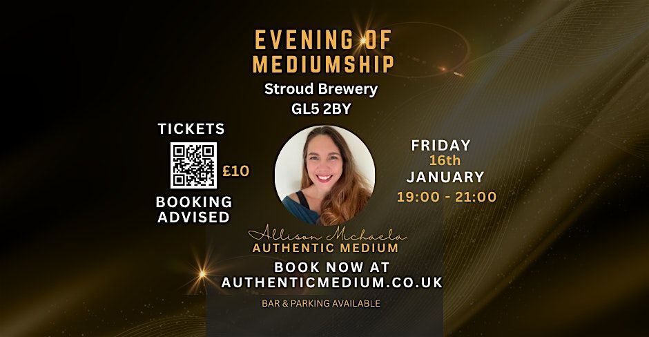 Evening of Mediumship at Stroud Brewery