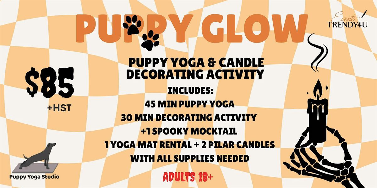 Puppy Yoga Halloween Event