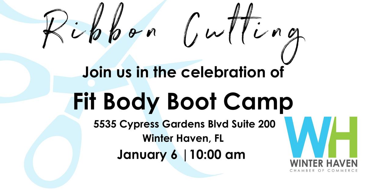 Ribbon Cutting: Winter Haven Fit Body Boot Camp