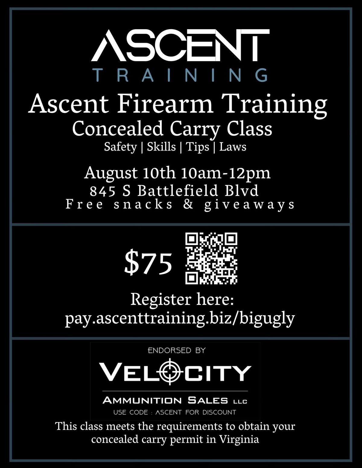 Concealed Carry Class Chesapeake