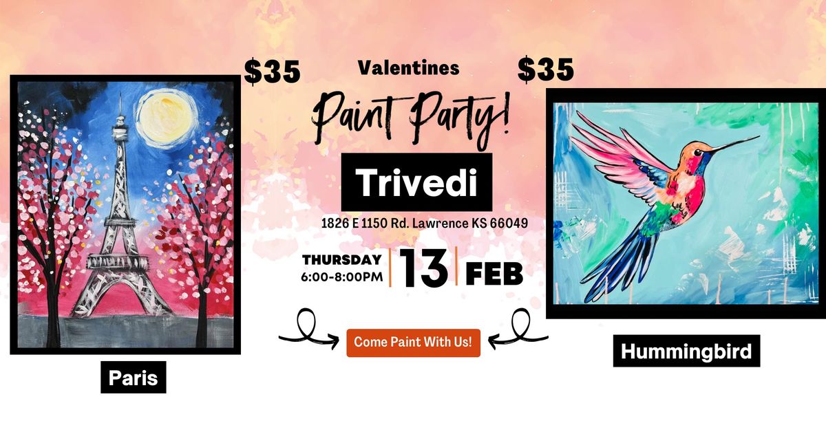 Trivedi Valentine\u2019s Paint