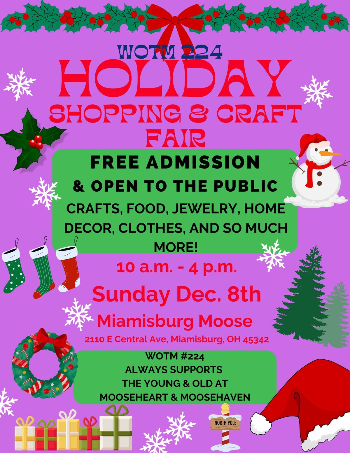 Holiday Shopping Event