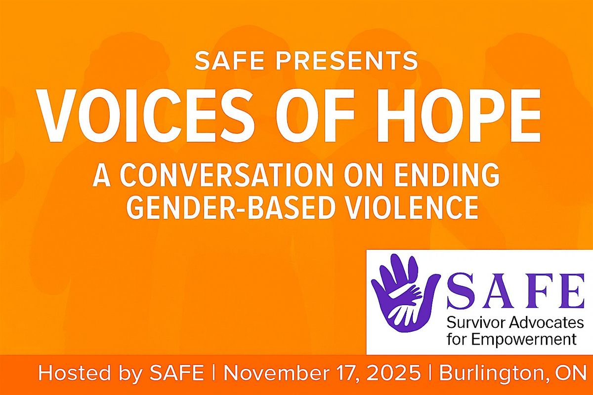 SAFE Presents: Voices of Hope