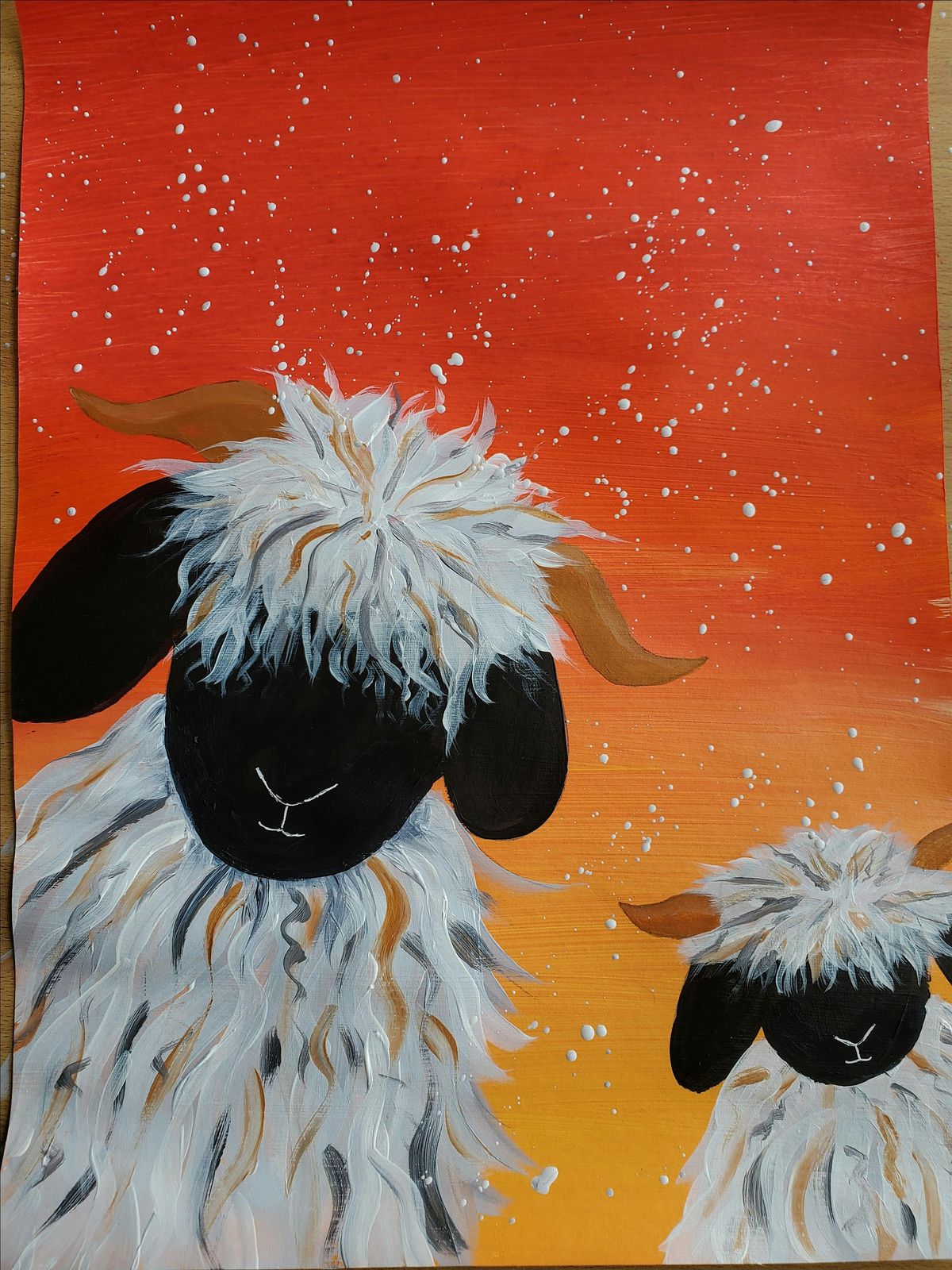 Paint & Fizz Sheep