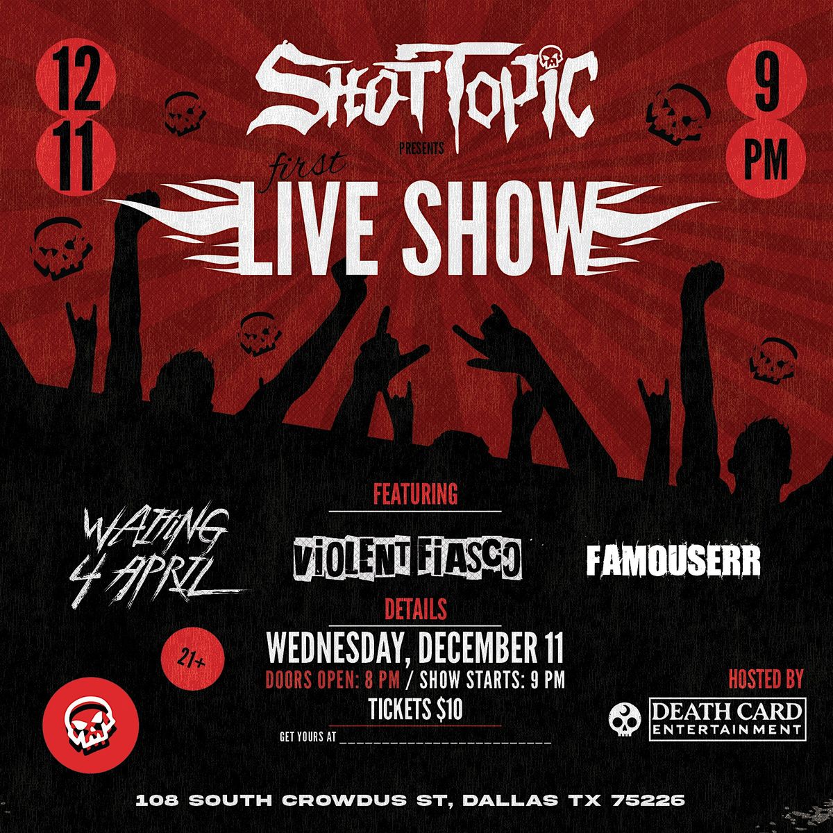 Live Show at Shot Topic