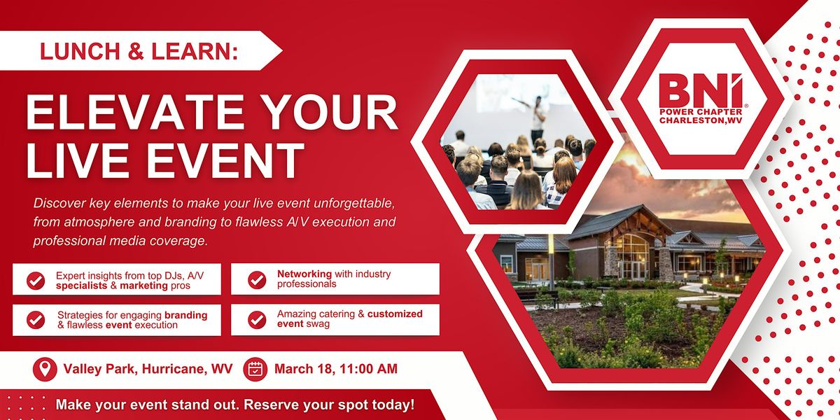 Lunch & Learn: Elevate Your Live Event