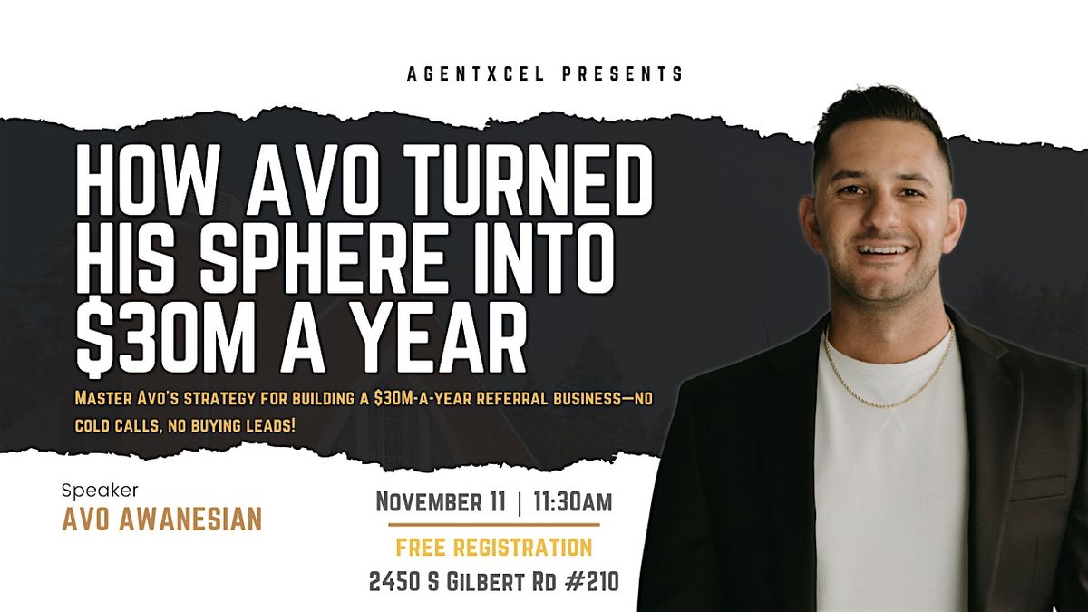 How Avo Turned His Sphere Into $30M A Year