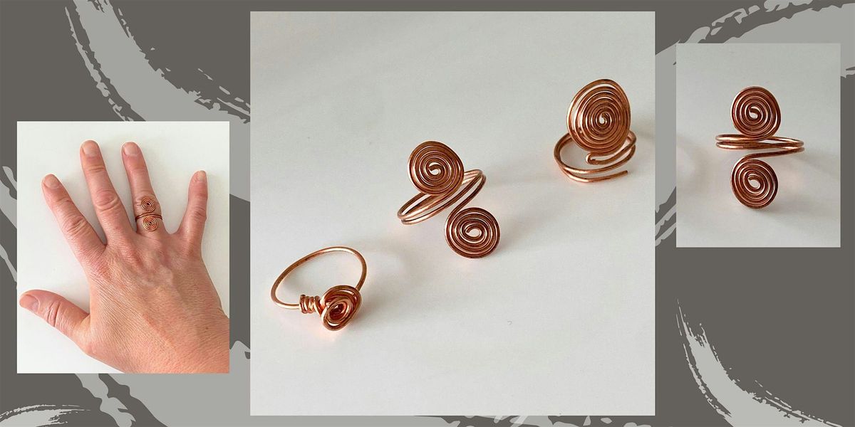 TRESOR make your own workshop: FREE drop-in iron age spiral ring