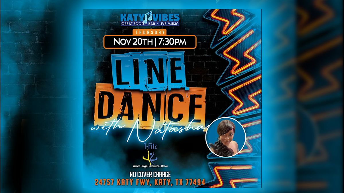 Line Dance with Natasha at Katy Vibes!
