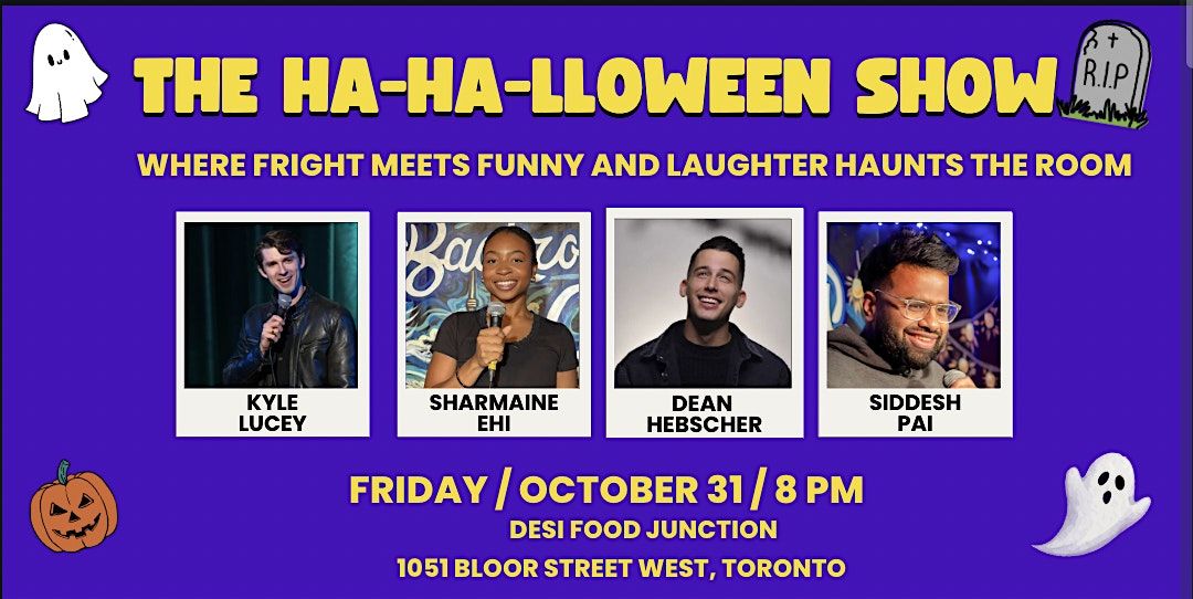 Ha-Ha-lloween Comedy - A Halloween Standup Comedy Showcase