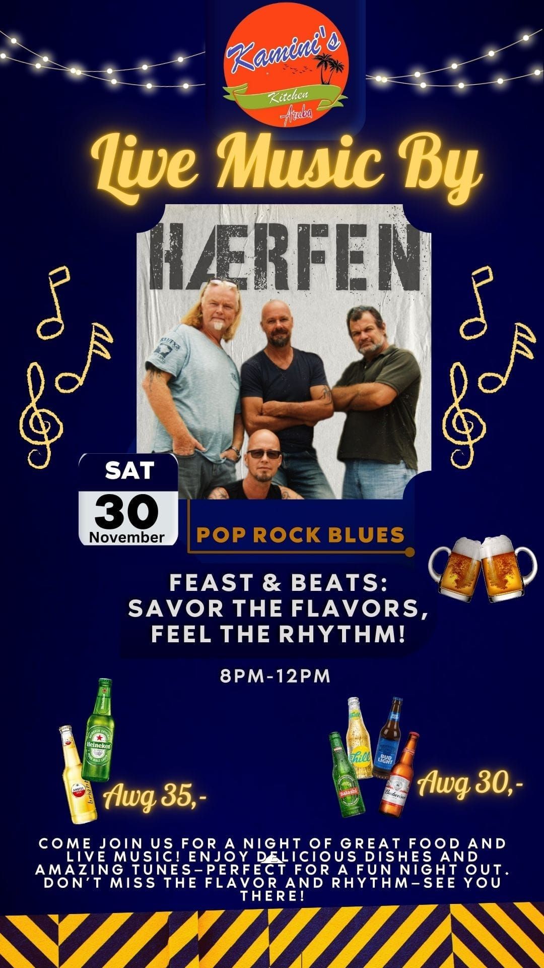 HARFEN Live at Kamini's Kitchen