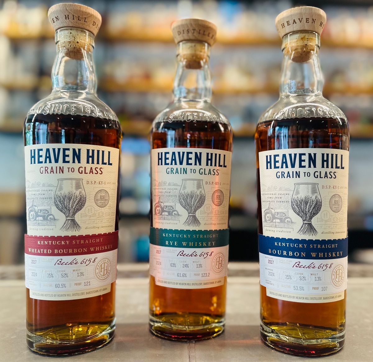 Heaven Hill Grain To Glass Bourbon Tasting 