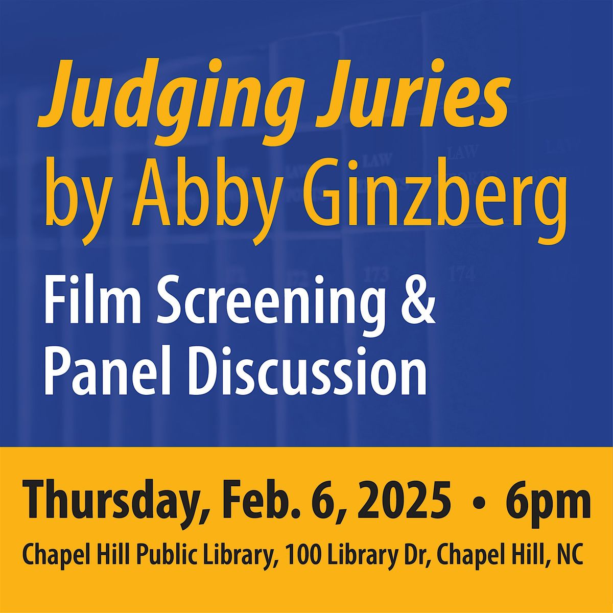 Judging Juries: Film Screening & Panel Discussion