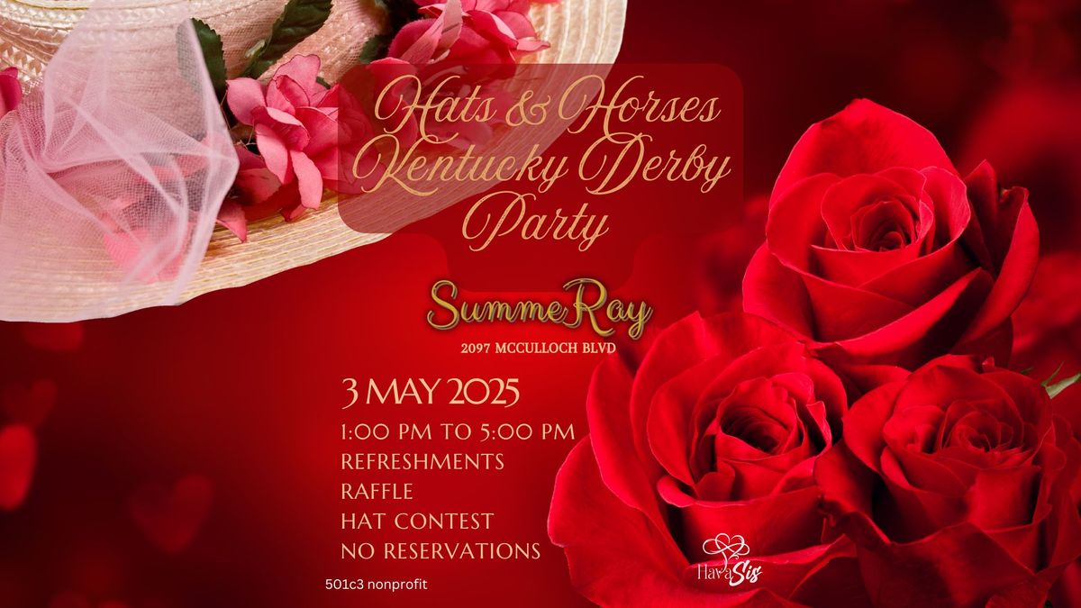 HAVASIS HATS & HORSES KENTUCKY DERBY PARTY