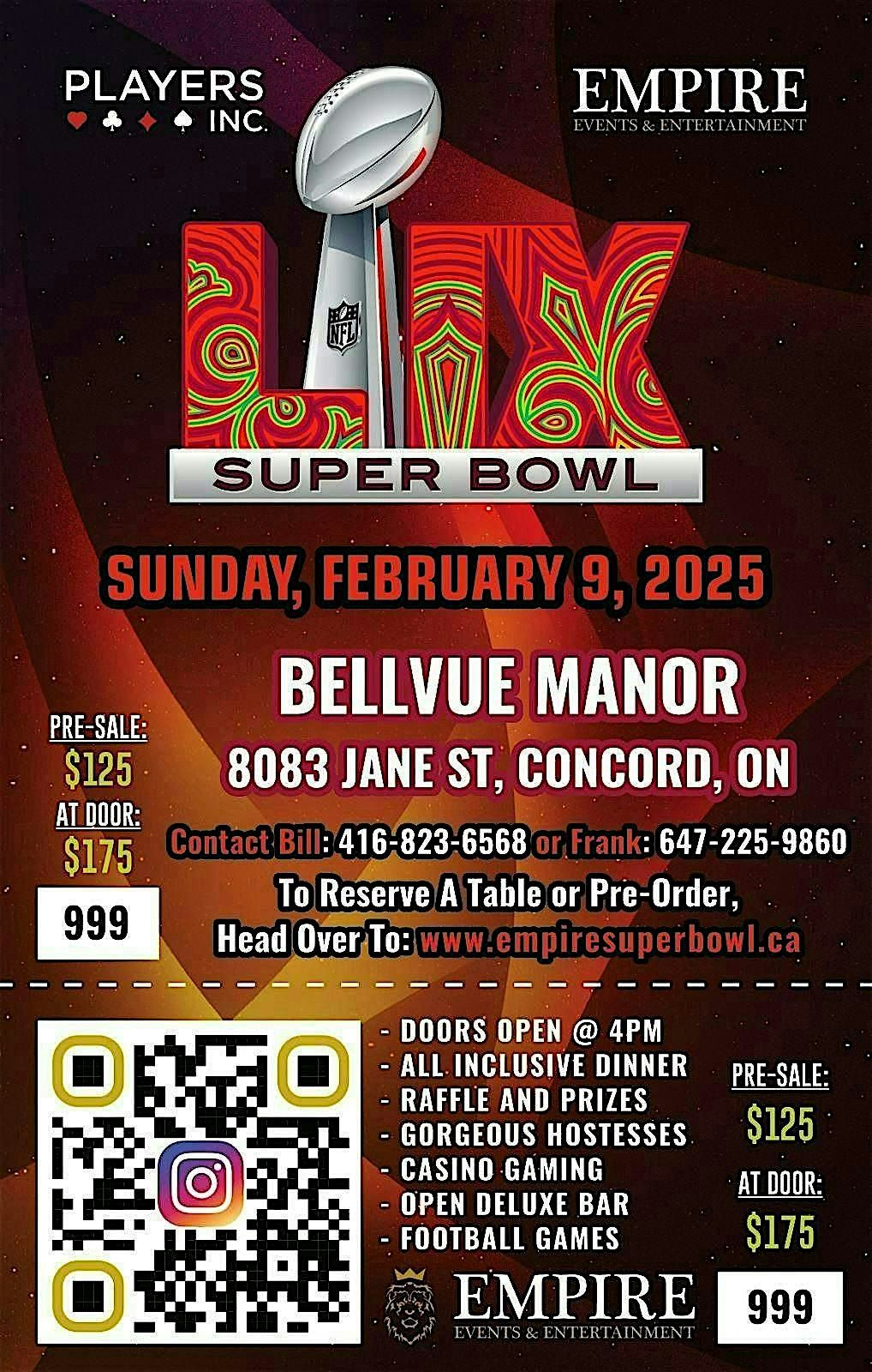 Super Bowl 2025 - The Ultimate Party in the GTA