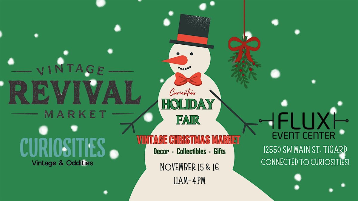 Vintage Revival Market: Christmas!