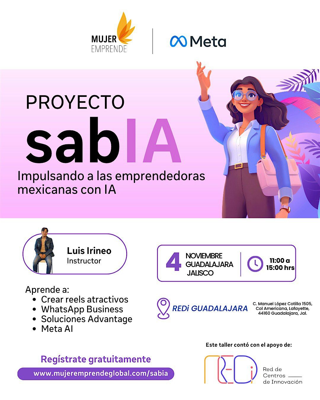 Proyecto SabIA Mujer Emprende