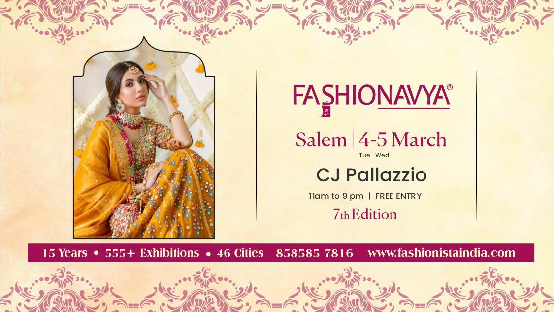 Fashionavya Fashion & Lifestyle Exhibition - Salem