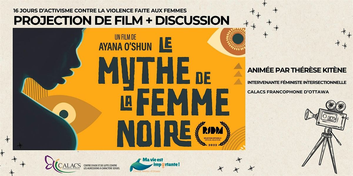 Projection de film et discussion : Le mythe de la femme noire