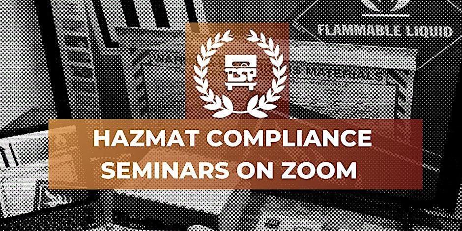 8 AM - Hawaiian Time Zone HazMat Compliance Seminars - 1\/23