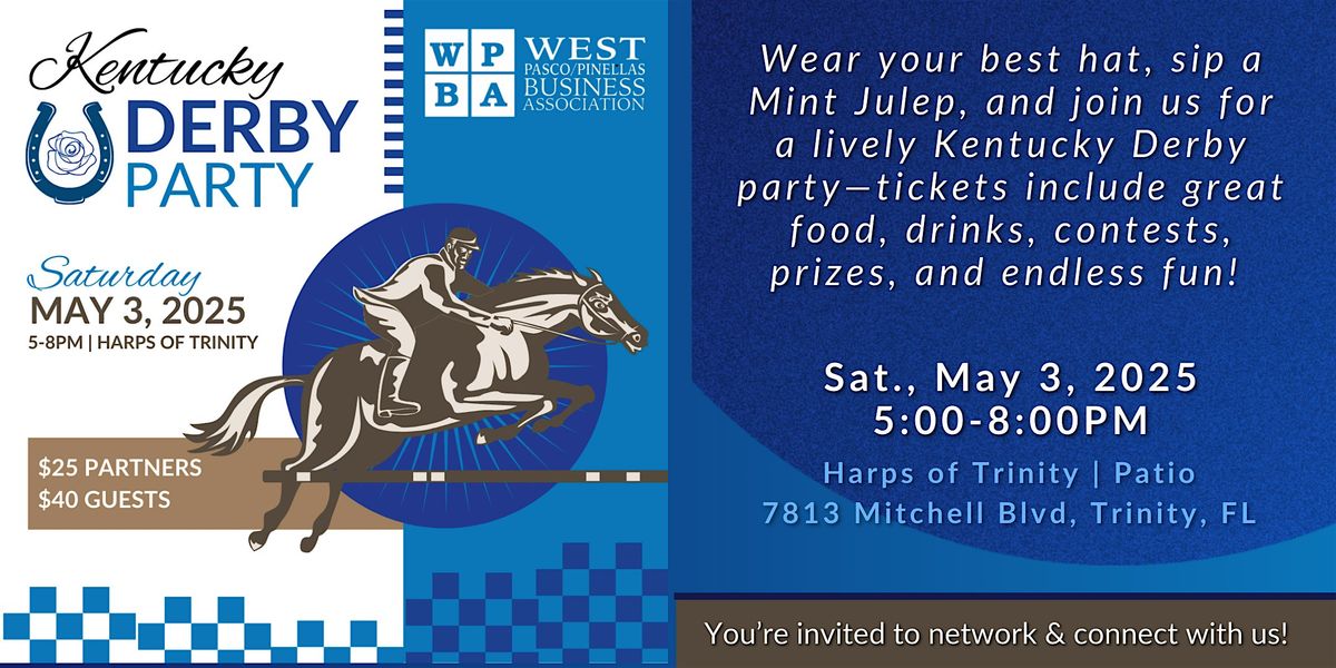 WPBA's Kentucky Derby Party - May 3, 2025